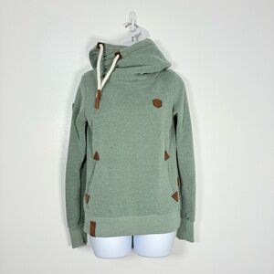 Naketano Brave New World Darth Sage Hoodie with Brown Details SzS